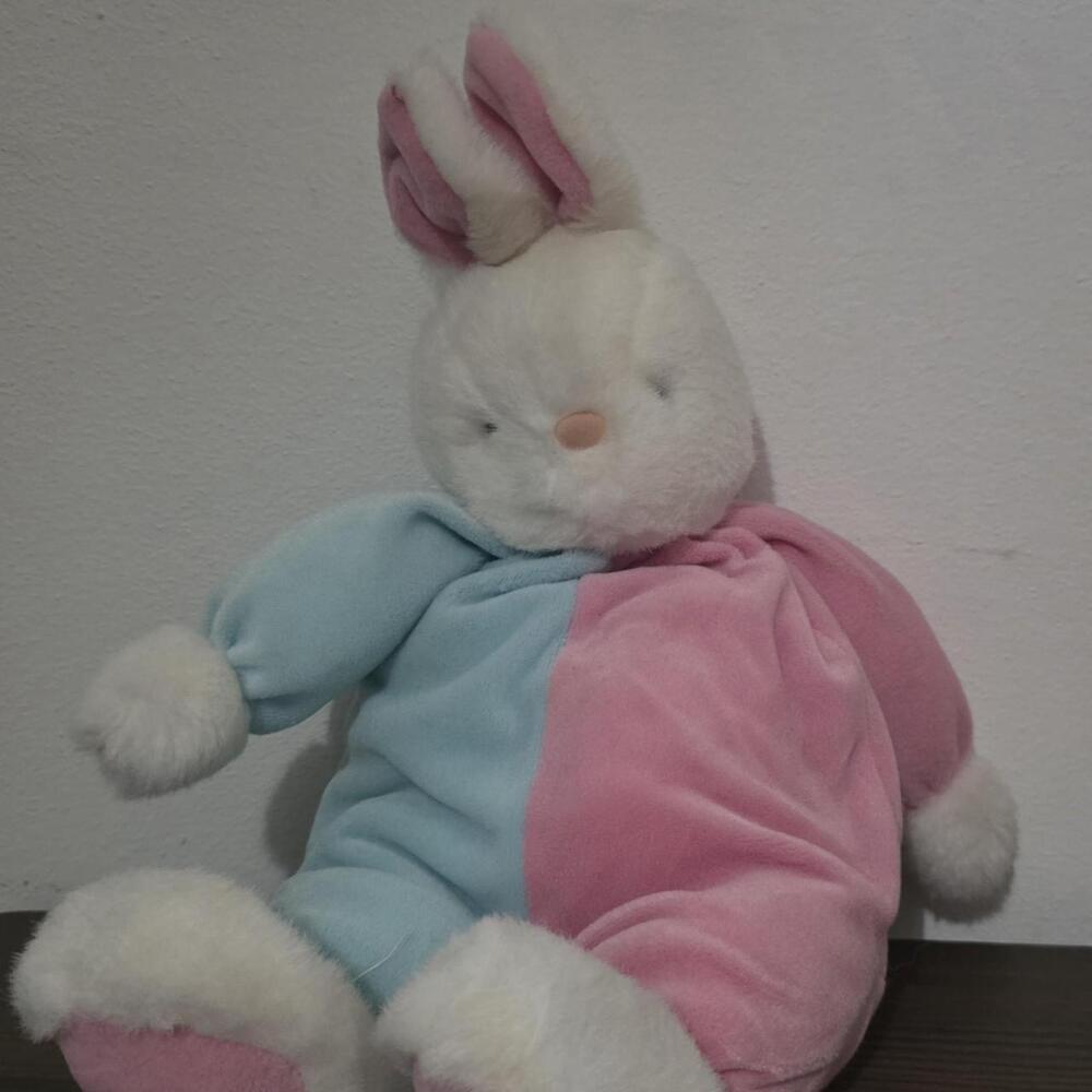 rare vintage prestiege toy corp rattle bunny